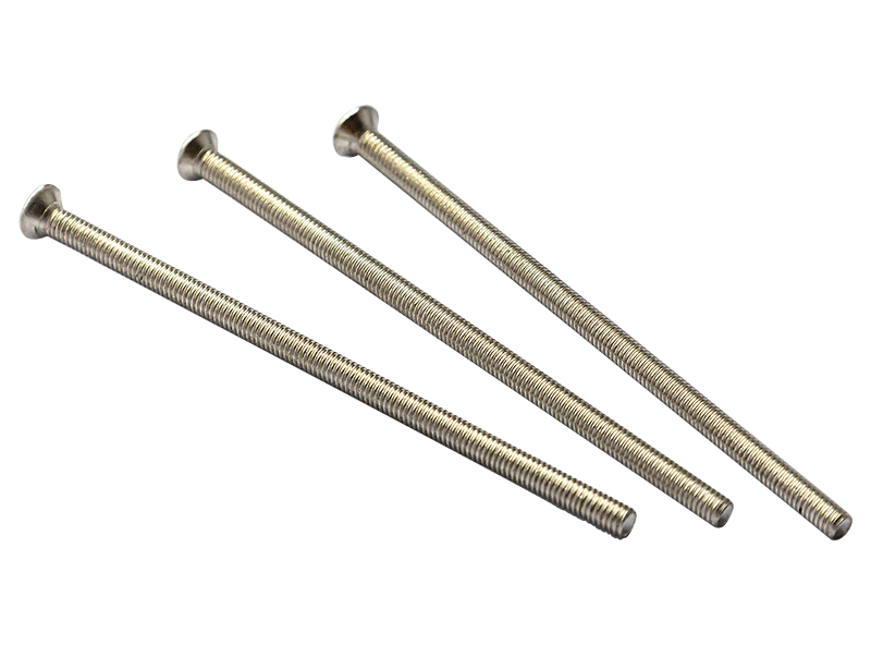 Countersunk machine screws