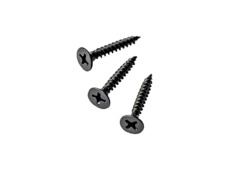 Drywall screws with fine teeth