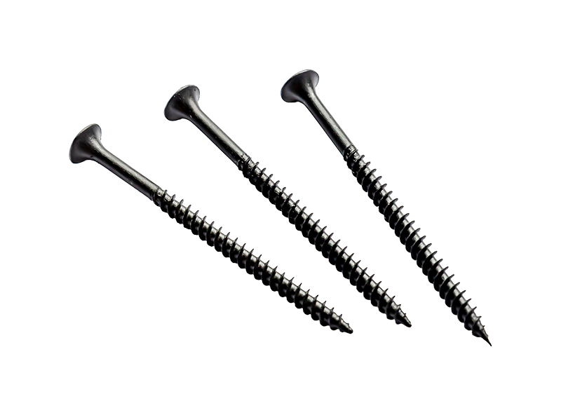 Drywall screws with fine teeth-4